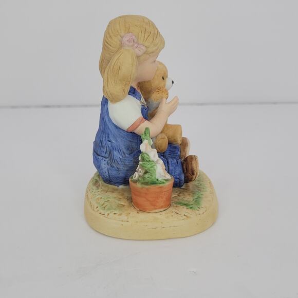 Vintage Set HOMCO Home Interiors Denim Days 1985 RETIRED - Picture 7 of 14